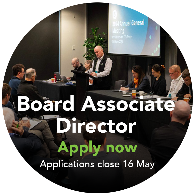 Board Associate Director website splotch
