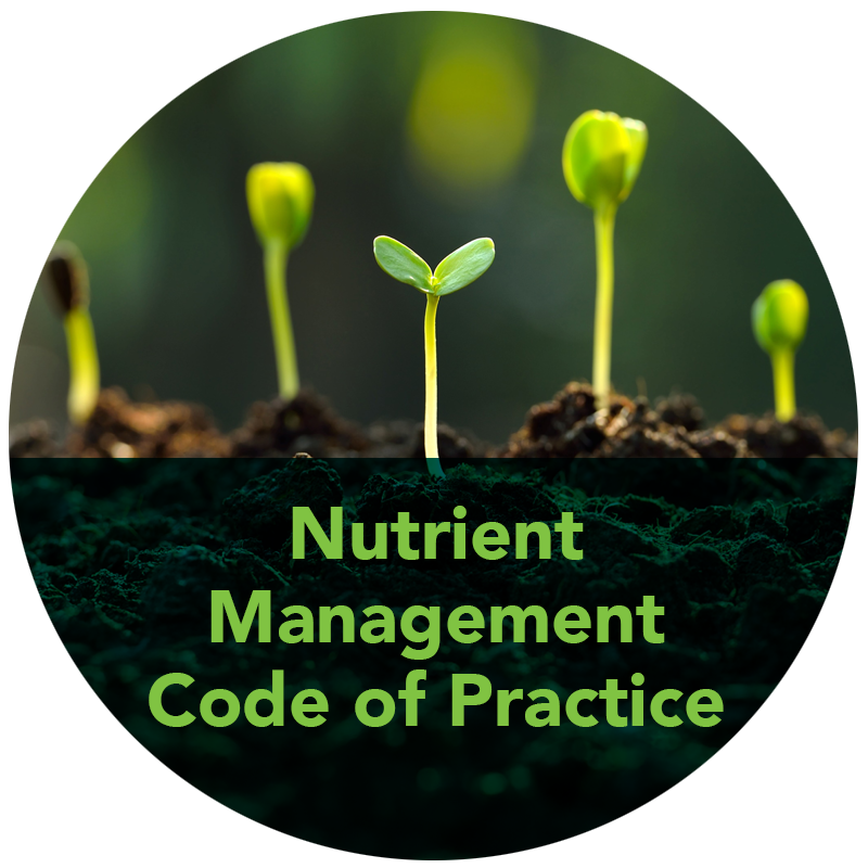 Nutrient Management Code of Practice splotch