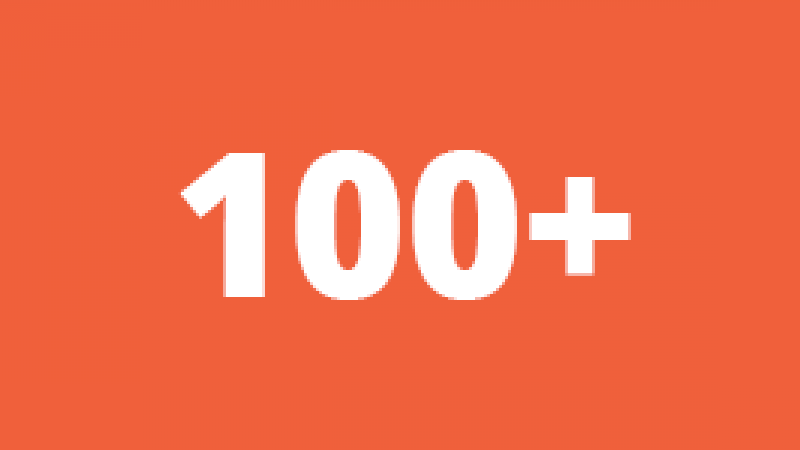 100 plus o