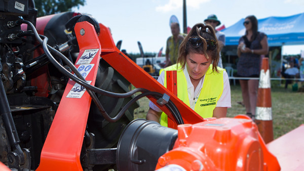 Erin Atkinson during the 2017 competition.