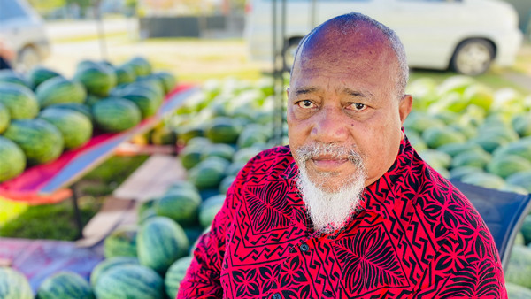“The ability to listen to a plant – and respond – can take a long time to develop but once that knowledge is there, you have it forever,” says Gisborne grower Isikeli Maka. Photo; Kristine Walsh