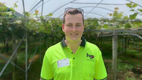 Jack Hosking was the recipient of a 2021 HortNZ Postgraduate Scholarship