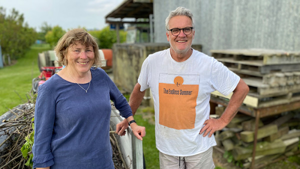 For a self-confessed “couple of townies”, Shelley and Chris Hunt have exciting plans for the two-hectare orchard they have bought, just out of Gisborne.